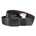 Plastic Buckle Travel Belt with Hidden Zipper Wallet
